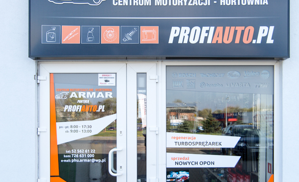 Zdjęcia sklep samochodowy Armar Centrum Motoryzacji-Hurtownia S.C D.A Motylewscy w Chełmno