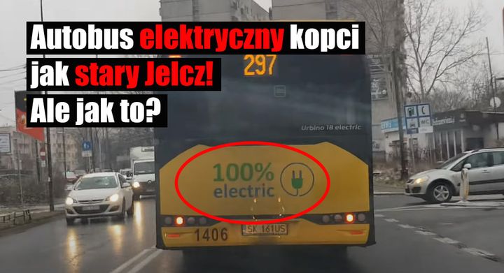 Internautów zdziwiło zdjęcie autobusu miejskiego – 100% elektrycznego, który dymił jakby napędzany…