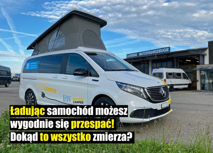Mercedes stworzył pierwszego elektrycznego kampera zbudowanego na bazie EQV. Firma podążyła jednak z…
