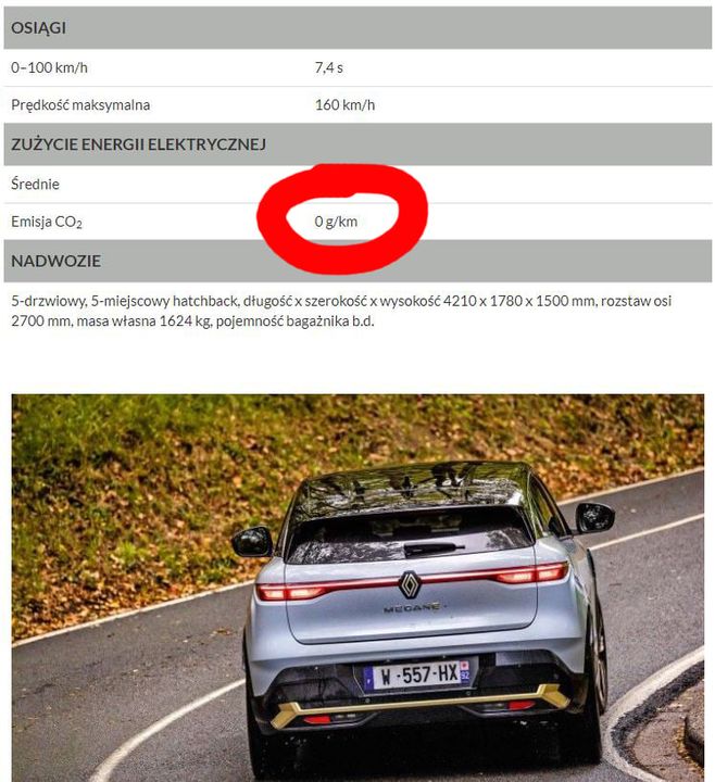 Twoim zdaniem to nadużycie?Nowy Renault Megane E-Tech, zresztą jak każdy pojazd elektryczny,…