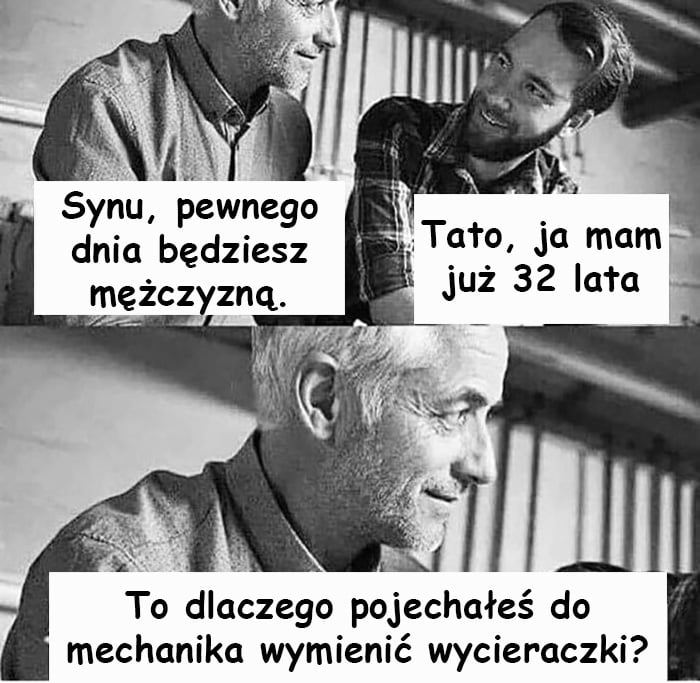 Co facet powinien sam ogarnąć przy aucie❓